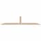 Ekena Millwork Portland Smooth Timber Gable Bracket, Douglas Fir, 84"W x 17"H x 3 1/2"D x 3 1/2"F, 5/12 Pitch GBW084X17X0404POR00SDF - alternate 1